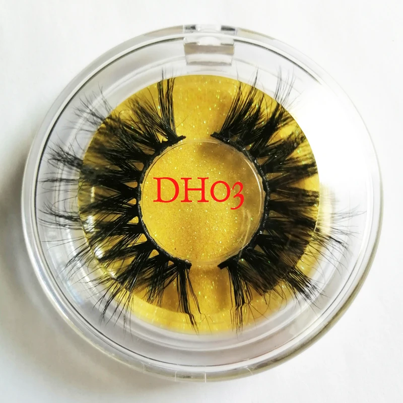 3d норковые волосы поддельные ресницы 100% толстый натуральный мех норки накладные