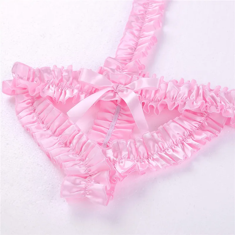 Мужское нижнее белье для геев комплект нижнего белья трансвестита трусы с