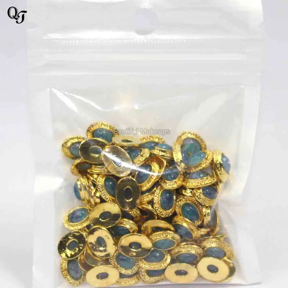 

1*0.8cm Blue Nail Art glitter Rhinestone/Decorations Stones Design DIY Nail Art Supplies Accessory Studs Sticker High Quality S3