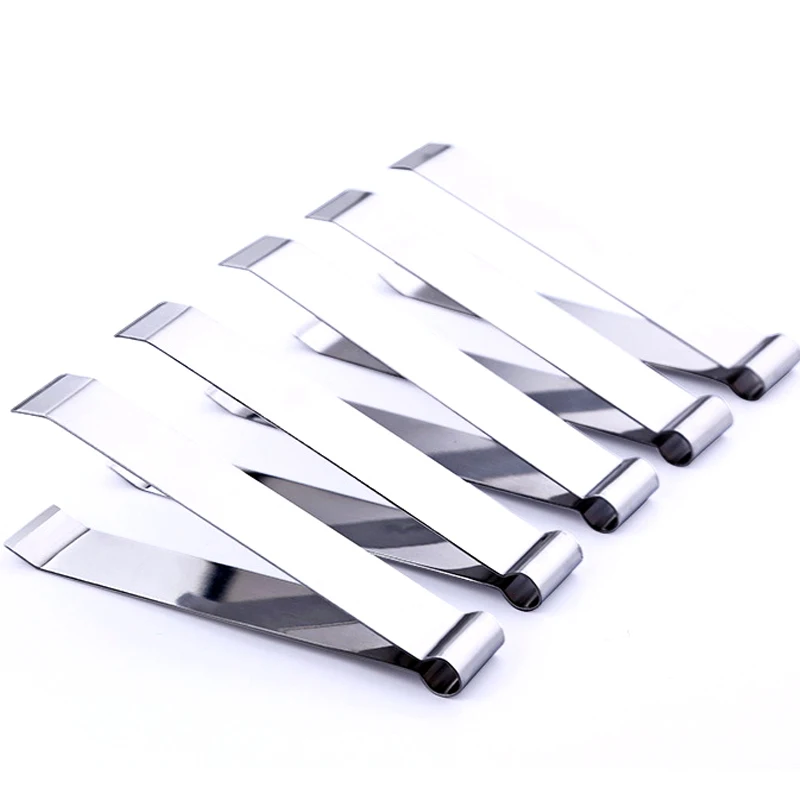 Кухонный зажим для волос из нержавеющей стали плоскогубцы вытягивания в виде