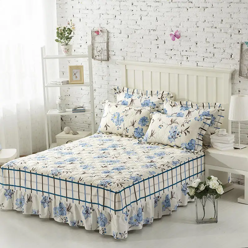 Стеганый толстый на двуспальную кровать близнец queen King size постельный комплект простыней на кровать наматрасник Pad двойной один размер покрывало 120/150/180X200 см