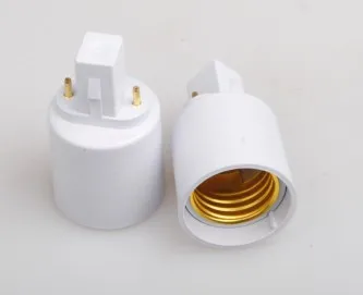 Переходник для гнезда G23 в E27 CFL g23 e27 преобразователь лампы 100 шт./лот от DHL