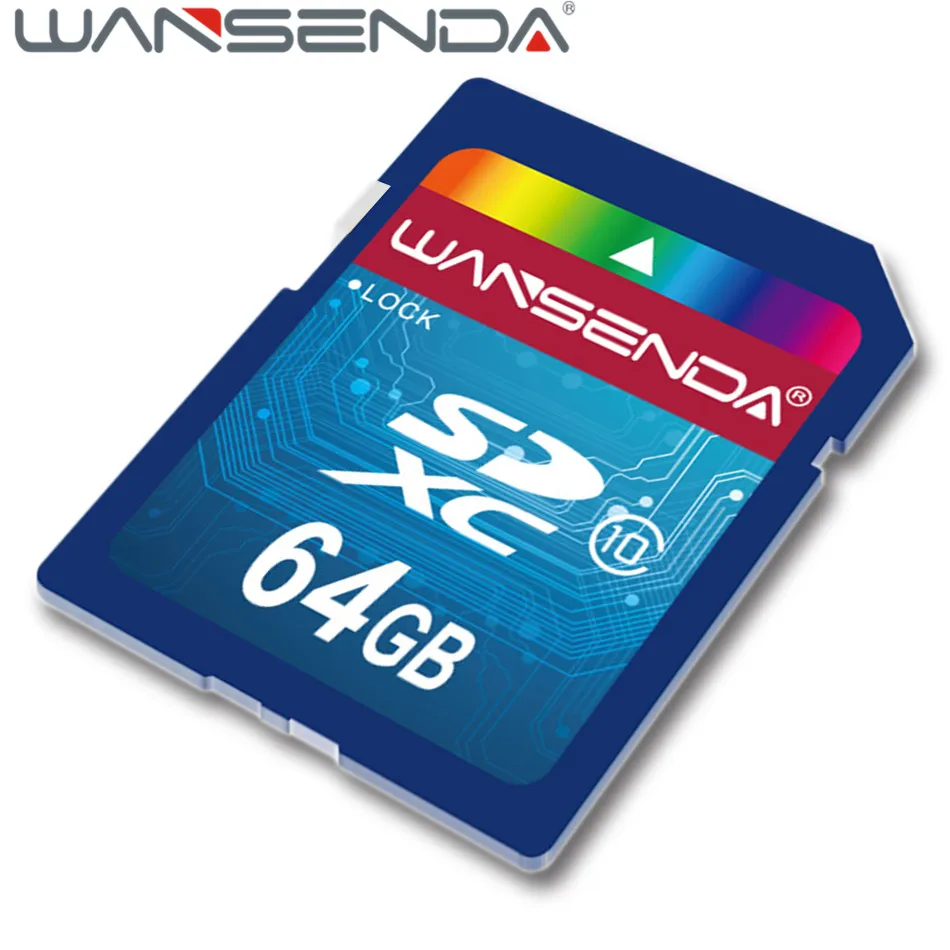 Новая Оригинальная Фирменная флеш карта WANSENDA полноразмерная sd 4 ГБ 8 16 32 64 Гб класс