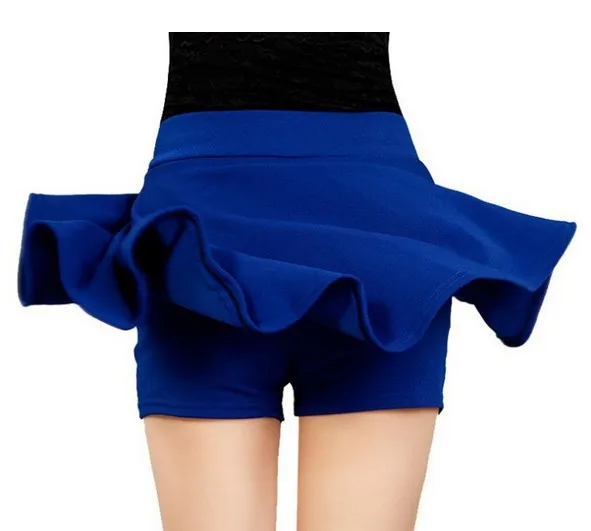 Faldas Mujer tutu kawaii skirt 2018 Hot Women Bust Shorts Skirt Pants Pleated Plus Size Fashion Candy Color Skirts 9 Colors | Женская