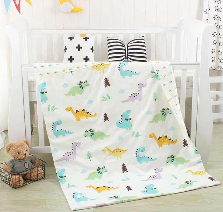 

With Filling! Cartoon Bed Set Baby Linen Bedding Set for Kids Infant Cartoon Cot Bedding Set,Duvet/Sheet/Pillow