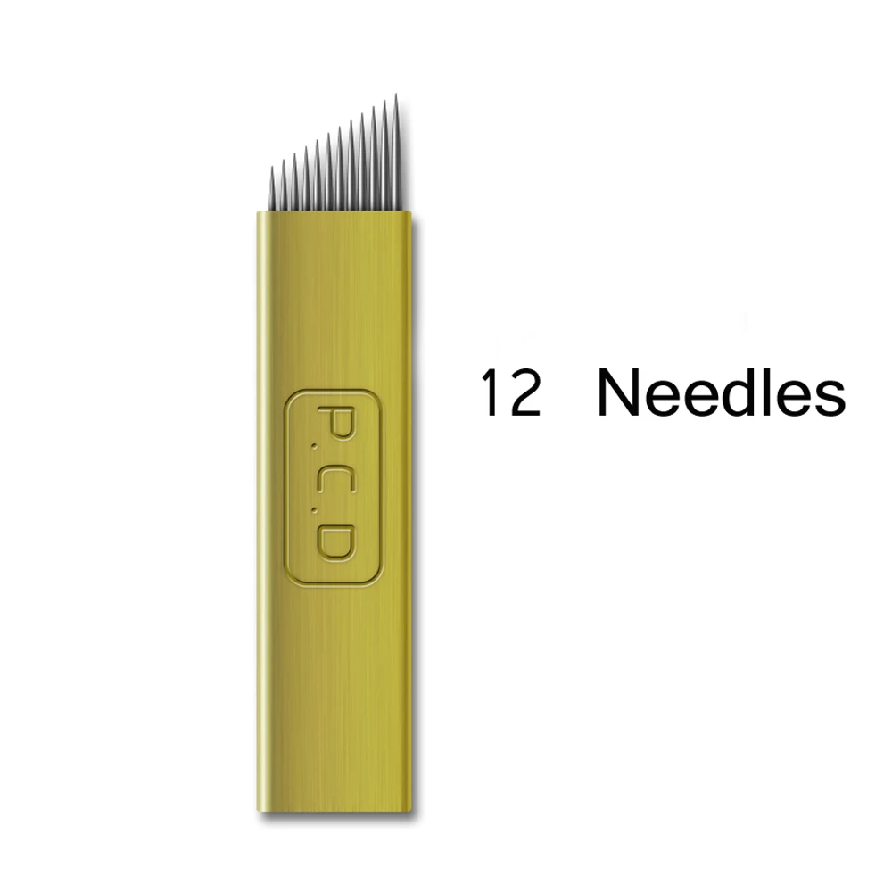 Needle 1 шт. мини оборудование для микроблейдинга инструменты постоянный макияж бровей Тату ручка-держатель игл туман игла для татуажа бровей ручные инструменты для макияжа - Номер модели: Needle
