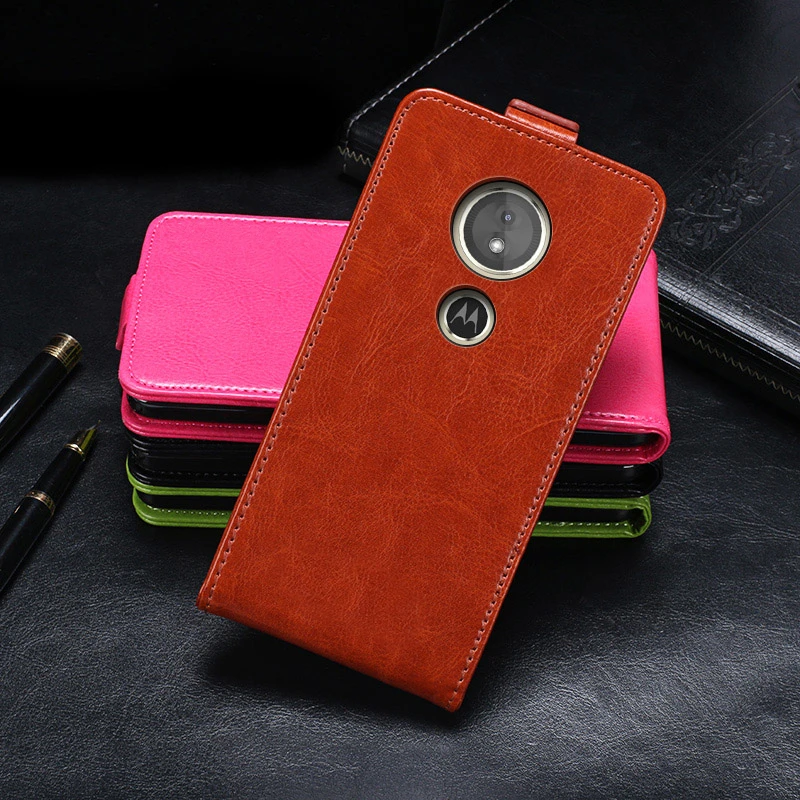 Чехол для Moto E5 Plus 5 99 дюйма роскошный флип-чехол из искусственной кожи Motorola
