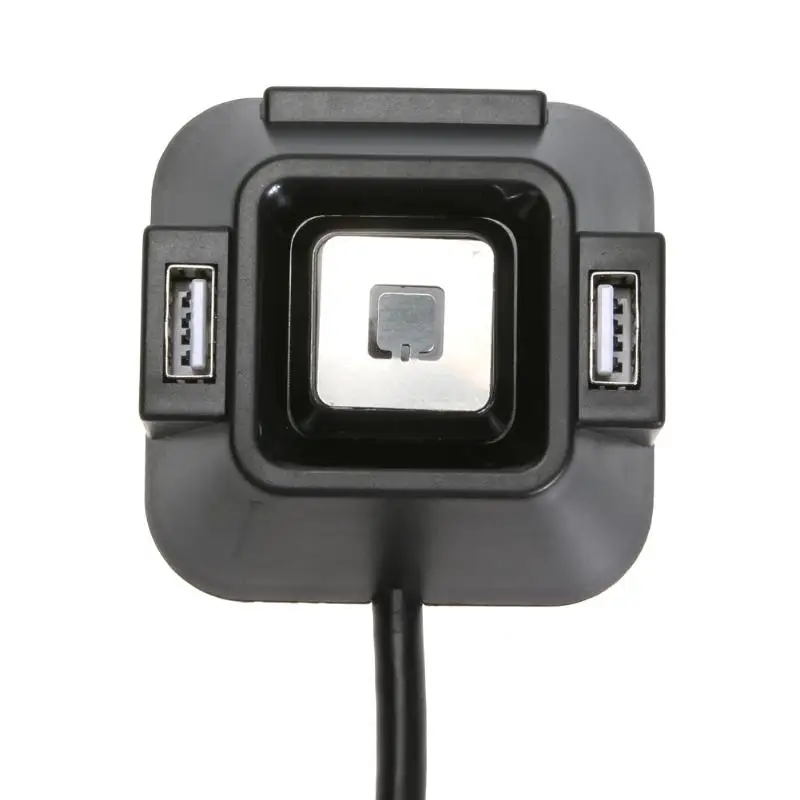 Mini Desk Mount PC Switch Extender Cable Power On/Off Reset Button Switch Extension Cable with Dual USB Port and Audio Plug image 5
