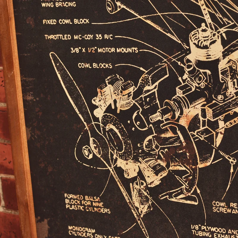 Домашняя Гостиная Офис Лофт ретро промышленный ветер мягкое украшение стена