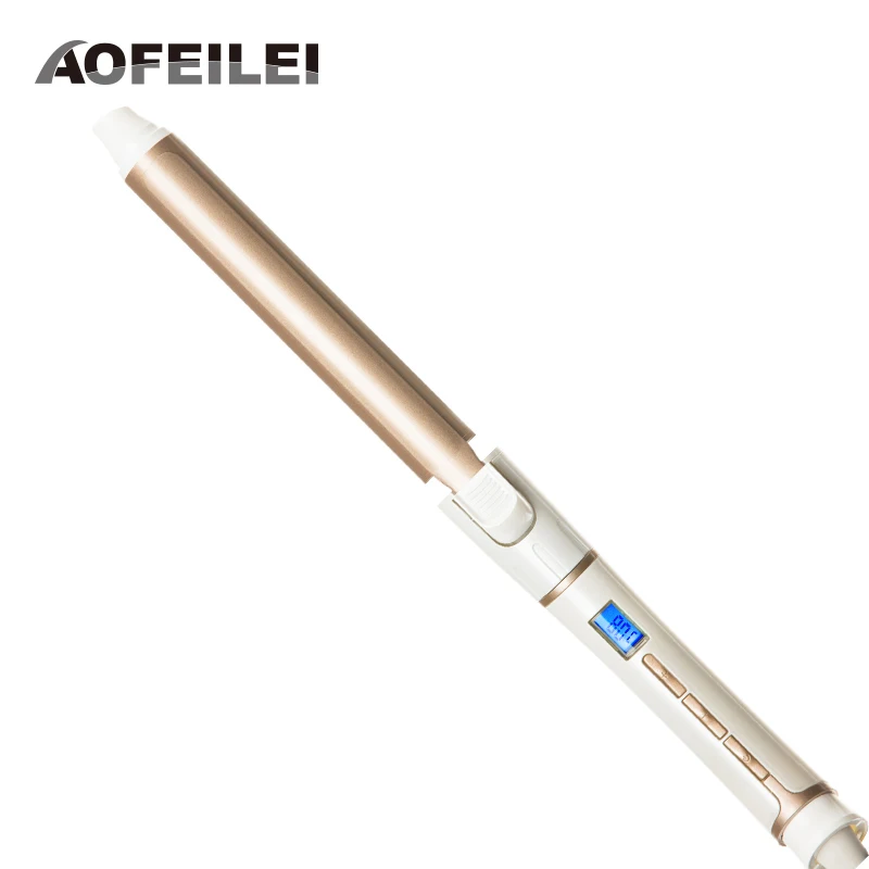 

Ceramic Electric Hair Waves Curling Iron Digital AOFEILEI Professional Perfect Hair Curler Roller Wand Styler Styling Tools