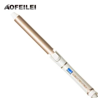 ceramic electric hair waves curling iron digital aofeilei professional perfect hair curler roller wand styler styling tools