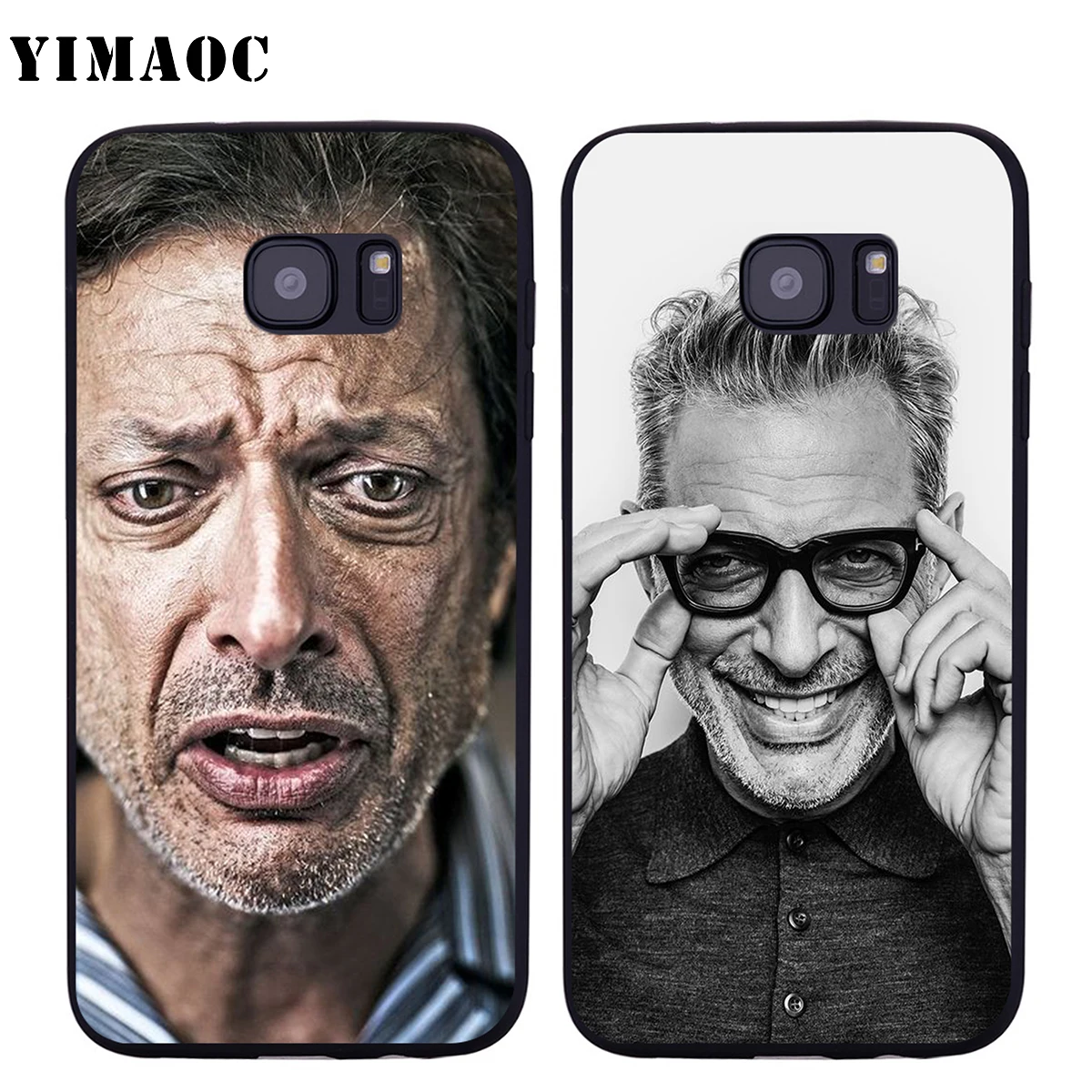 Чехол YIMAOC Jeff Goldblum для Samsung Galaxy A7 A8 A9 A10 A20 A30 A40 A50 A70 M10 M20 M30 S10e J6 Plus|Бамперы| |