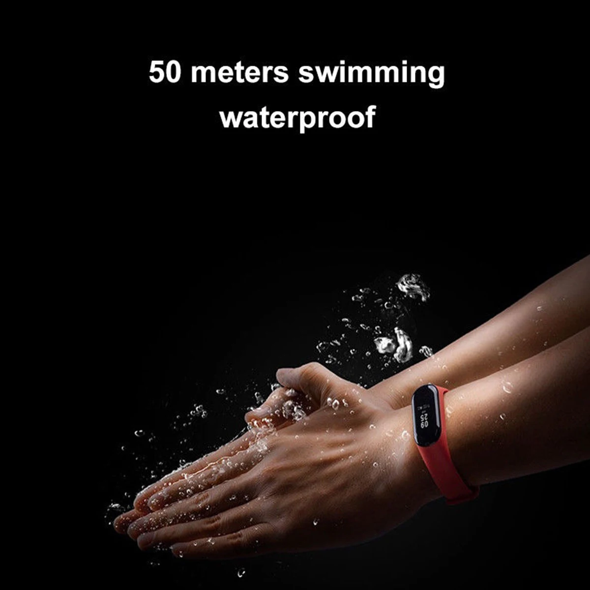 Оригинальный Смарт трекер Xiaomi Mi Band 3 с функцией мгновенного сообщения 5ATM