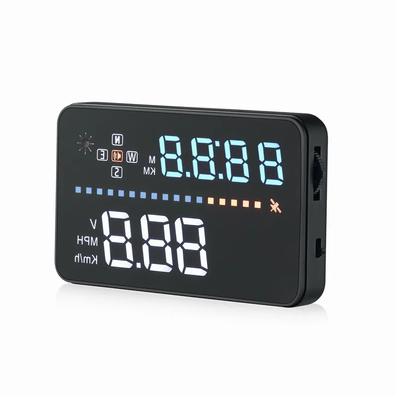 A3 HUD 3 5 дюймов GPS Автомобильный дисплей лобовое стекло проектор Спидометр