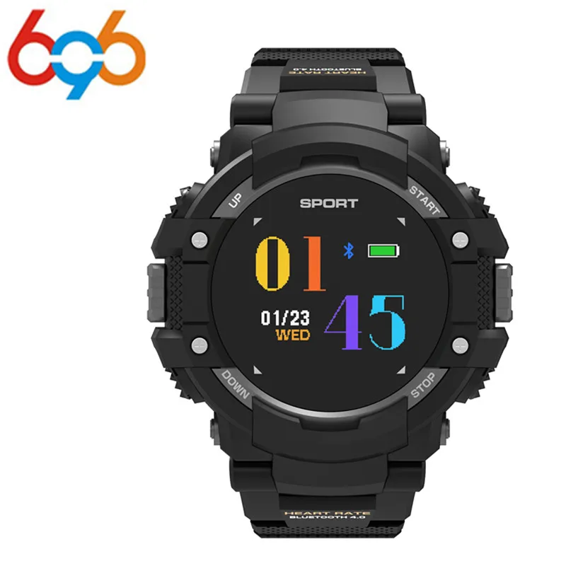 696 2018 F7 GPS Smart watch Wearable Devices Activity Tracker Bluetooth 4.2 smartwatch Altimeter Barometer Compass Sport | Электроника