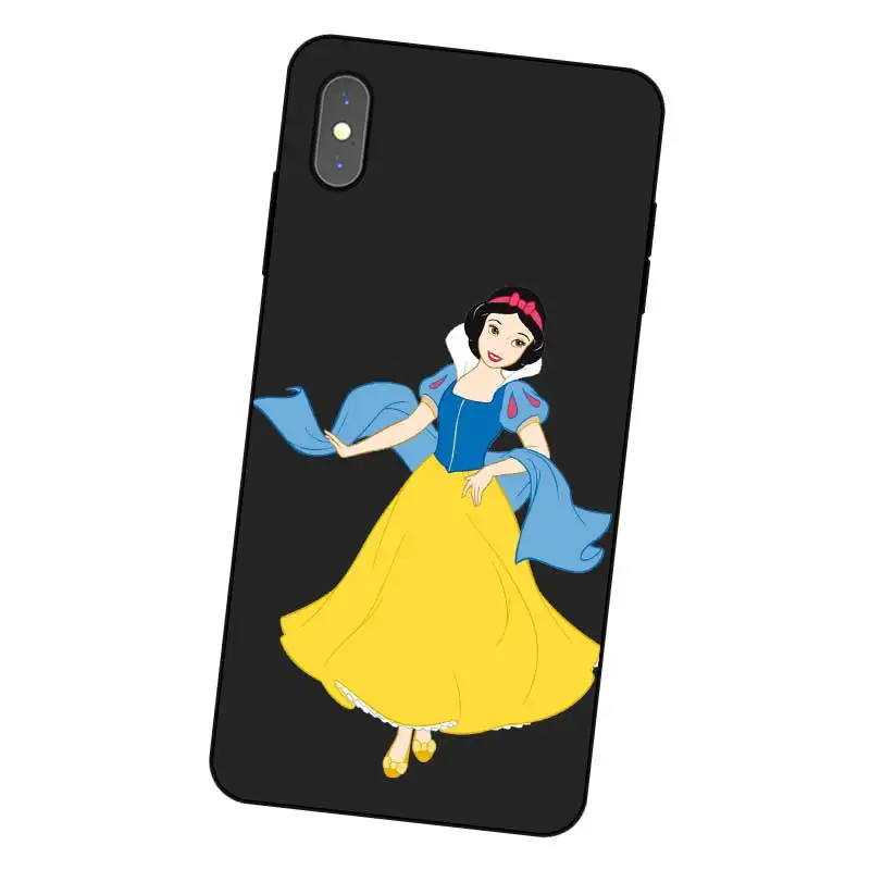 N399 Snow White Black Silicone Case Cover For Apple iPhone 11 Pro XR XS Max X 8 7 6 6S Plus 5 5S SE |