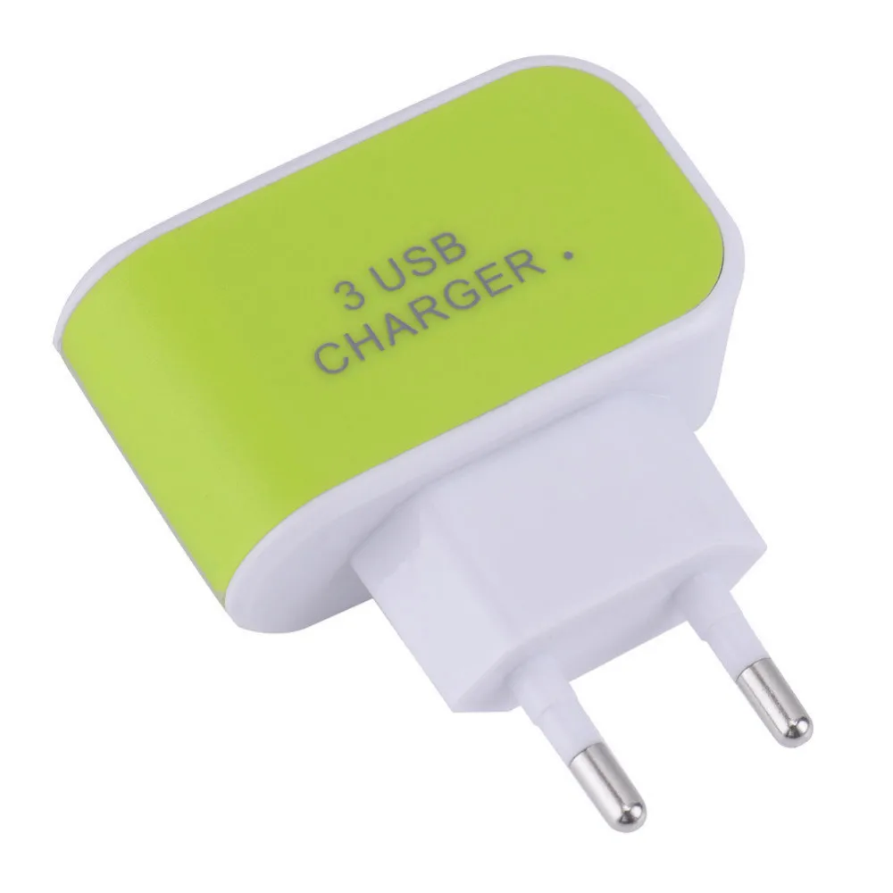 Новинка, 5 В, 3,1 А, тройной, 3 usb порта, для дома, путешествия, AC, настенное зарядное устройство, адаптер, EU штекер, для samsung S5, S6, S7, высокое качество
