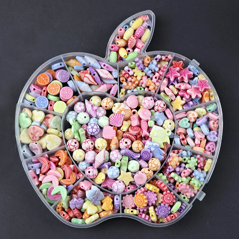400 шт ручной работы DIY акриловые бусины детская игрушка круглый квадратный Красочный алфавит/буква для DIY браслет ожерелье Случайная Буква Подарок