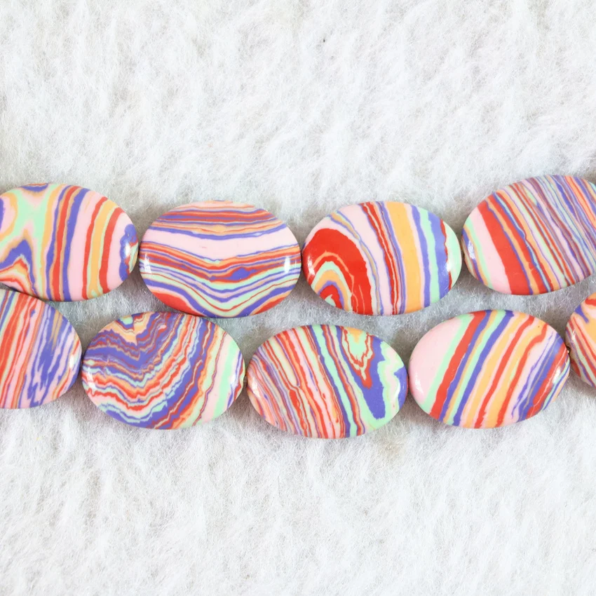 Синтетический Малахит Камень разноцветные розовые полоски калейт 4 формы