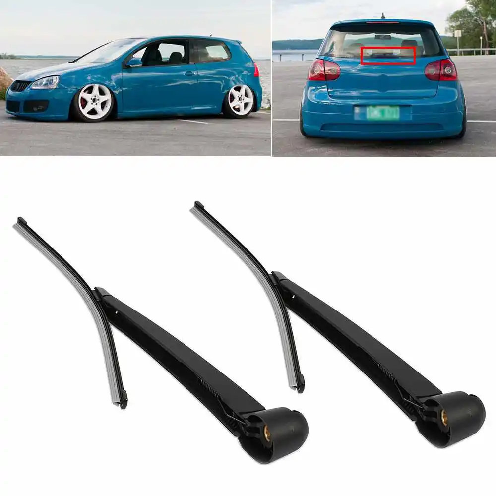 

HLEST Professional High Performance Black 335mm Rear Wiper Blade + Arm for VW Golf Mk5 03 2006-2008