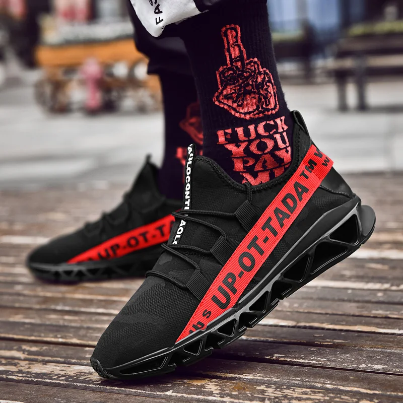 Breathable Flying Weave Man Sneakers Outdoor Hard-Wearing Light Anti-Odor Casual Shoes Fashion Soft Lace-up Men | Обувь