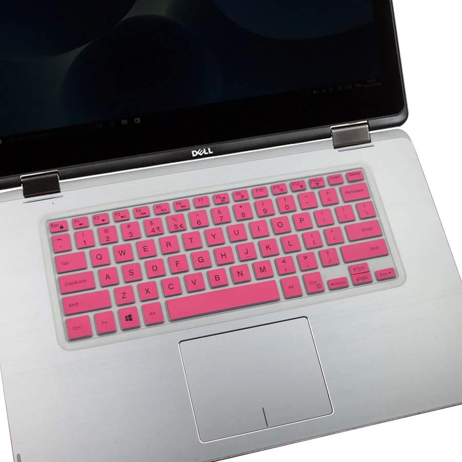 Для Dell Inspiron 15 5000 7000 серии i5568 i5578 7573 7569 7579 без цифровой клавиатуры ноутбука силиконовая клавиатура крышка кожи 15,6 дюймов