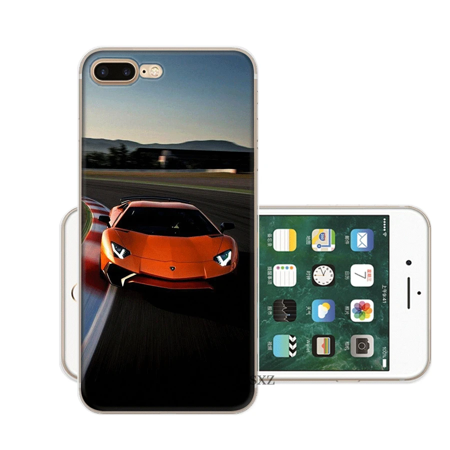 Чехол для мобильного телефона Lamborghini iPhone 7 8 6 6s Plus 11 Pro X XS Max XR 5 5S SE |