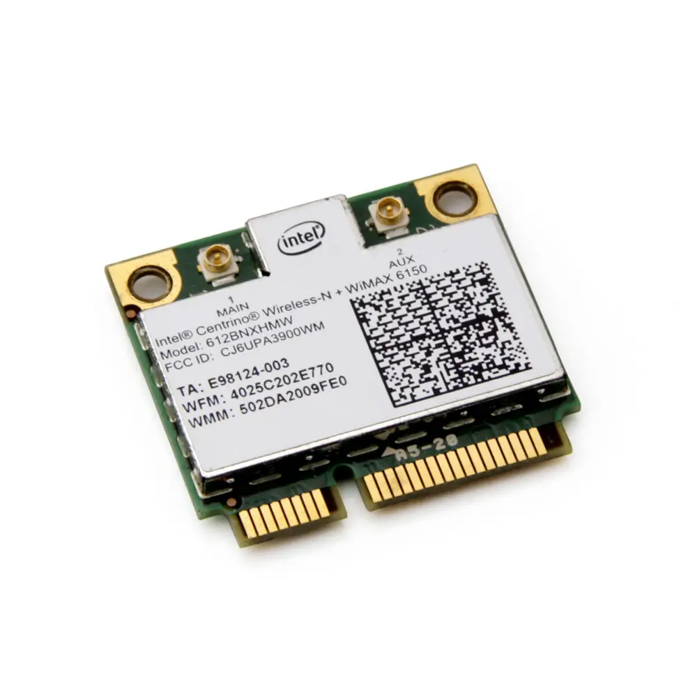 Intel Dual band 6150 612BNXHMW 300Mbps Wireless-N Wifi Half Mini PCI-E Wlan