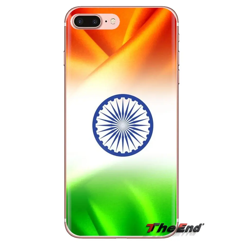 For Samsung Galaxy J1 J2 J3 J4 J5 J6 J7 J8 Plus 2018 Prime 2015 2016 2017 Transparent TPU Case Cover Indian National flag emblem |