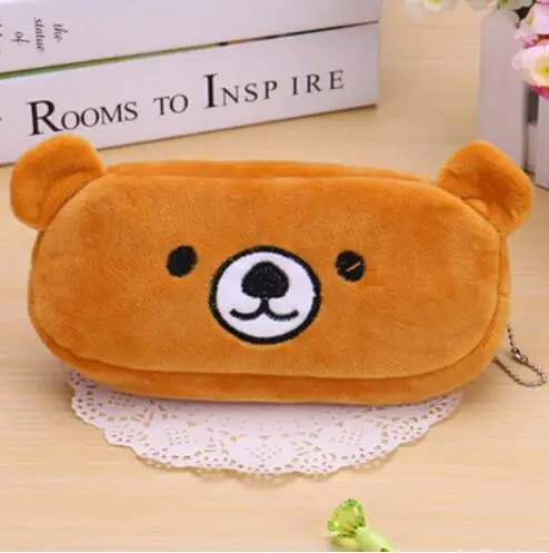 Kawaii пеналы для карандашей с единорогом для девочек, Kawaii сумка для ручек с животными, канцелярский мешочек, пенал, подарочные офисные школьные принадлежности escolar - Цвет: 15