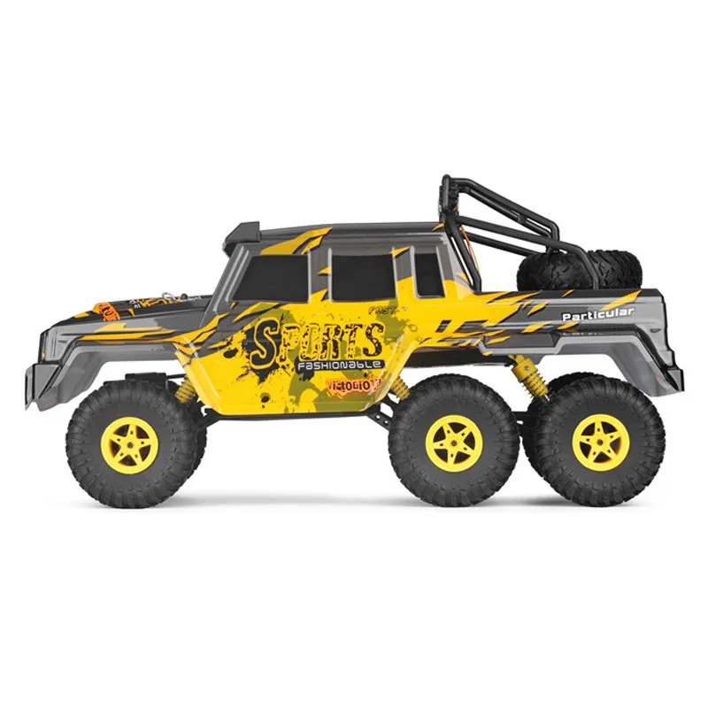Lamsam 18629 2,4 GHz 1/18 CRAWLER KING 6x6 All Terrain дистанционное управление по бездорожью Rar углеродная щетка мотор мощные игрушечные машинки RC