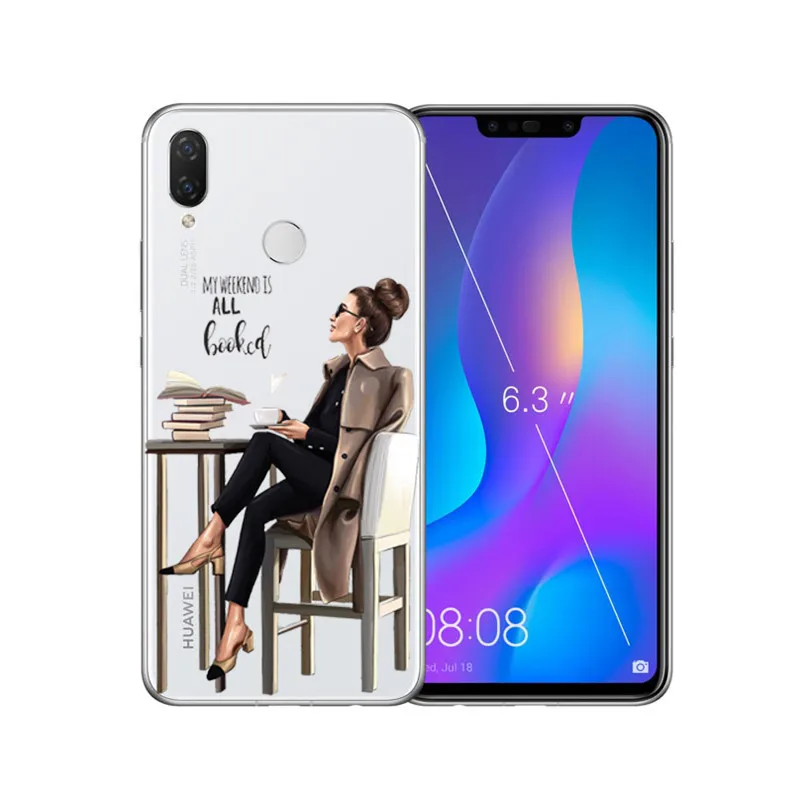 Мягкий силиконовый чехол из ТПУ для Huawei P8/9/10/20 Lite Plus|Бамперы| |