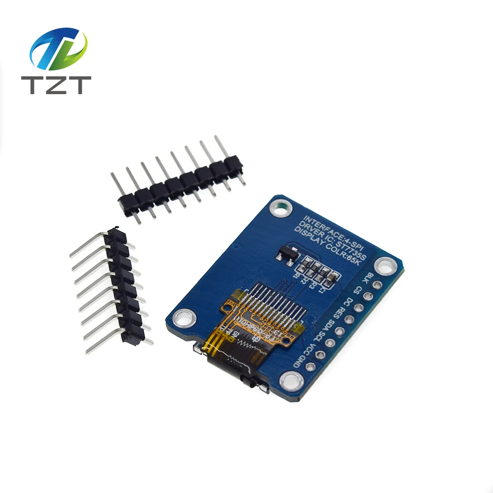 IPS 0 96/1 3 дюймов 7P SPI HD 65K полноцветный OLED модуль ST7735 Привод IC 80*160 96 TFT|ЖК-модули| |