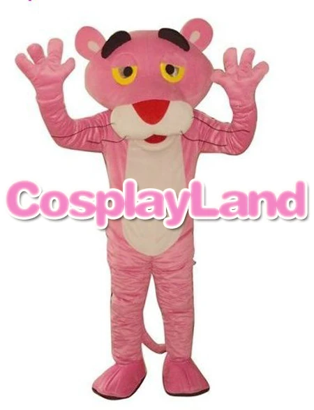 Костюм талисмана для взрослых популярный мультяшный персонаж Розовая пантера