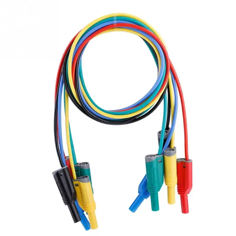 5 шт. силиконовые Щупы для мультиметра 4 мм 14AWG|Детали и аксессуары приборов| |