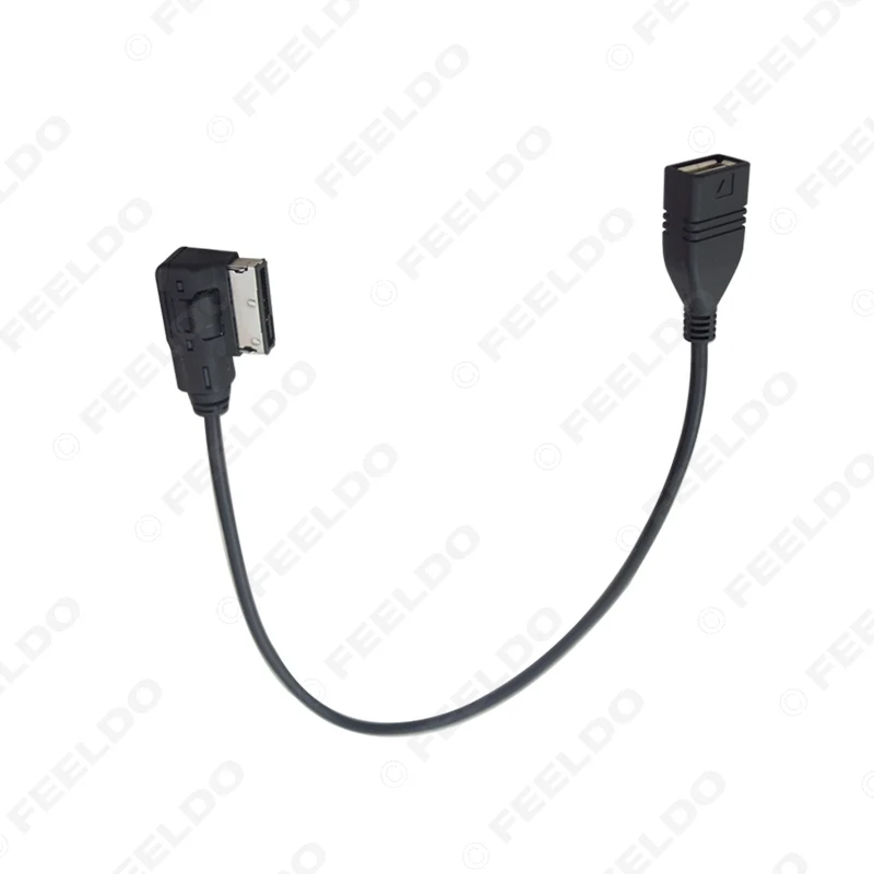 FEELDO 10X автомобильный аудио музыкальный интерфейс AMI/MDI/MMI к usb адаптерному кабелю