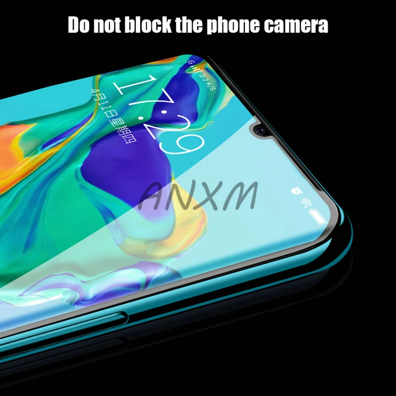 Полностью закаленное стекло для huawei P30 Pro, полное покрытие экрана, защитная пленка против синего излучения для huawei P30 lite Pro glass