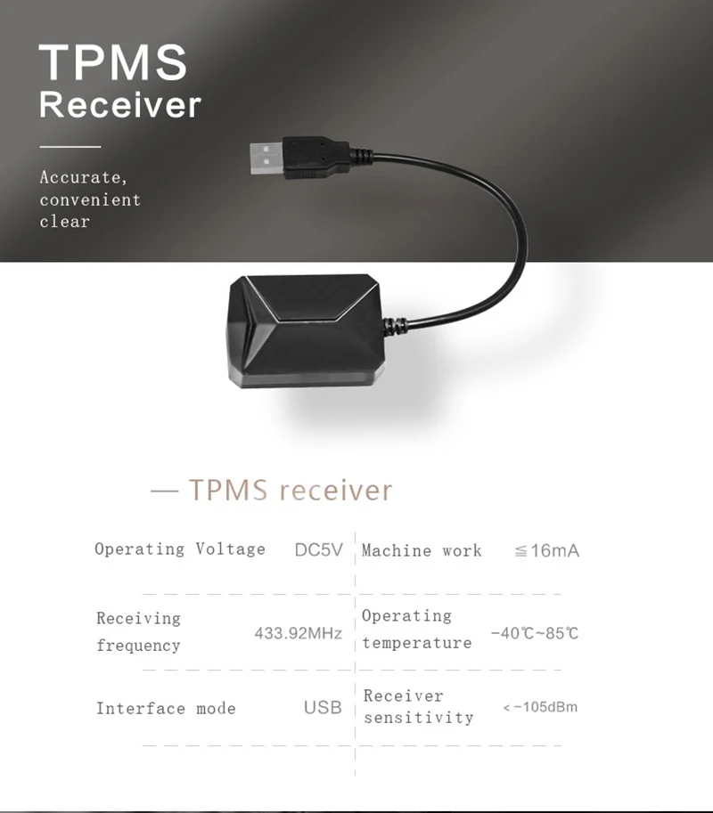 Android DVD TPMS USB сигнализация в шинах Система контроля давления в шинах 4 шины внешние/внутренние датчики Температурная сигнализация внутренняя