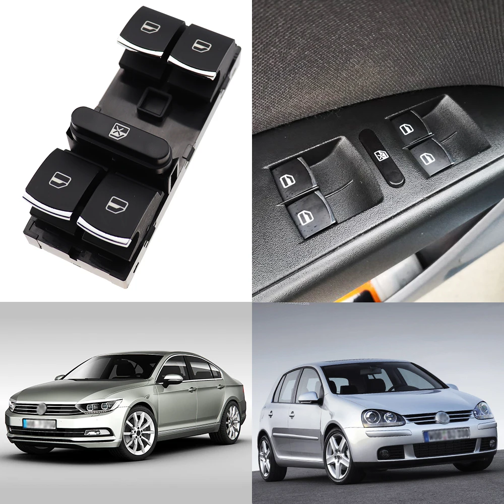Электрическая мощность главный переключатель окна для VW MAGOTAN sagitar, Golf MK5 MK6 GTI Кролик Passat B6 CC OEM 5ND 959 857 5ND959857