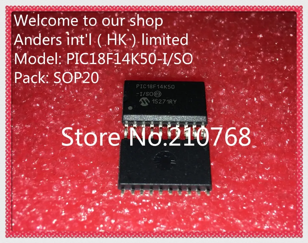 10 шт./лот PIC18F14K50 I/SO PIC18F14K50ISO 18F14K50 IC MCU 8BIT 16KB флэш 20soic|ics homes|ic demultiplexeric 4001 |
