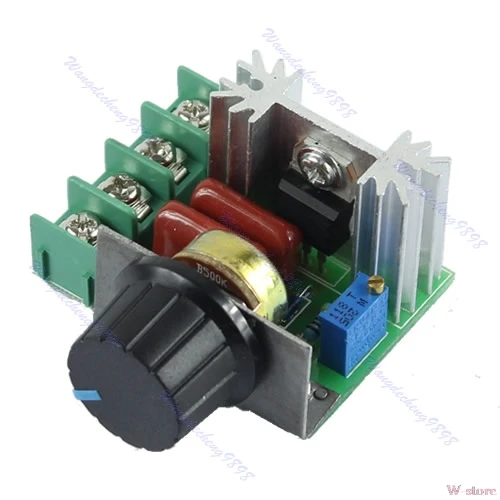 2018 AC 220V 2000W SCR регулятор напряжения затемнение диммеры контроллер скорости