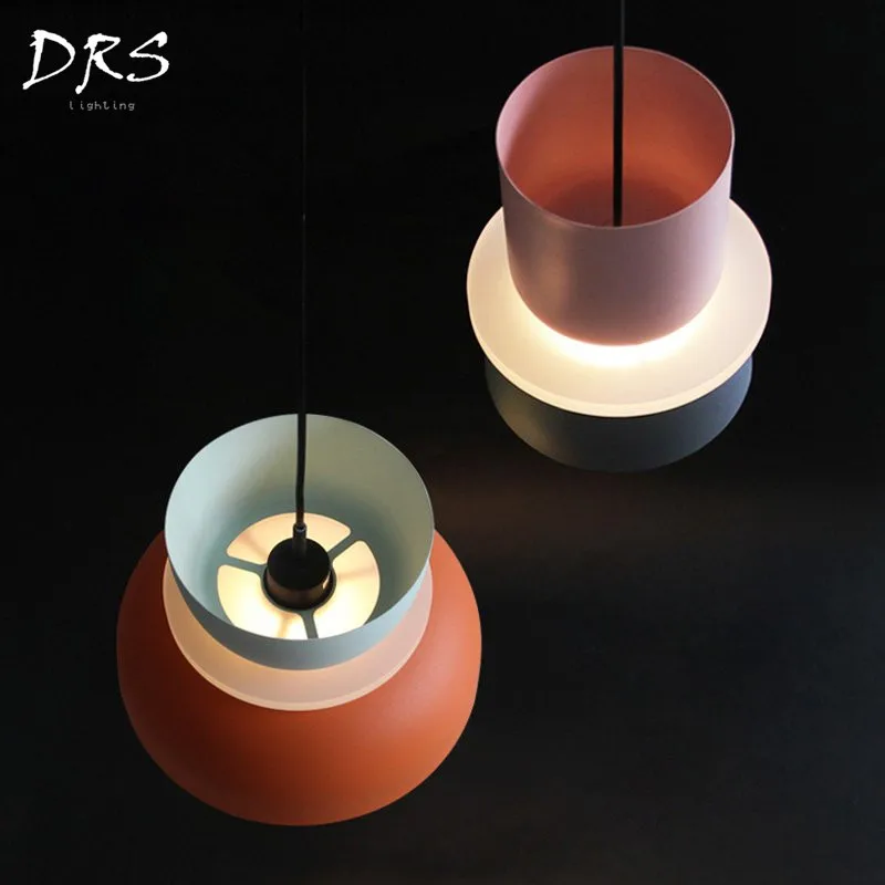 Nordic Designer's Lustre Pendant Lights Simple Modern for Living Room Hanging Lamp Makaron Manfis Luminaire Lamparas Lighting | Лампы и