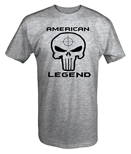 Punisher Skull Shadow Edition American Military Sniper Legend T Shirt |