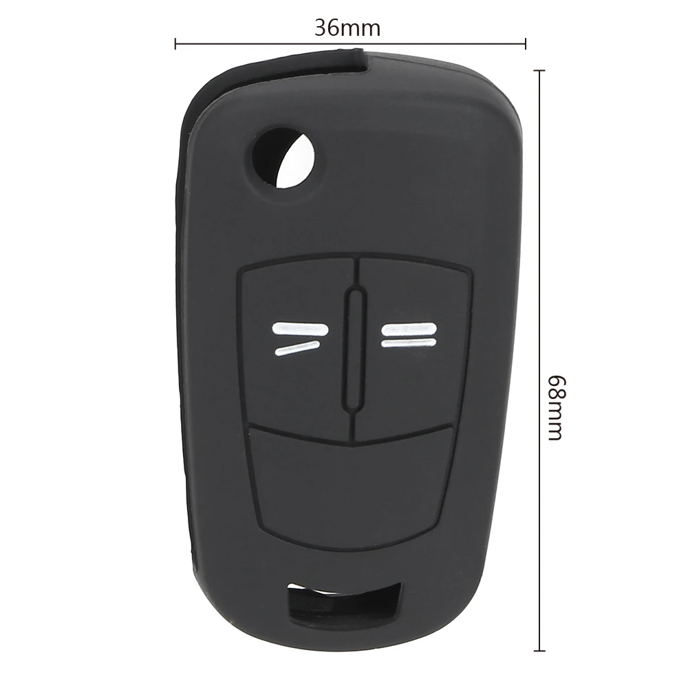 Чехол для автомобильного ключа с 2 кнопками opel Vauxhall Corsa D Astra Vectra Zafira Signum