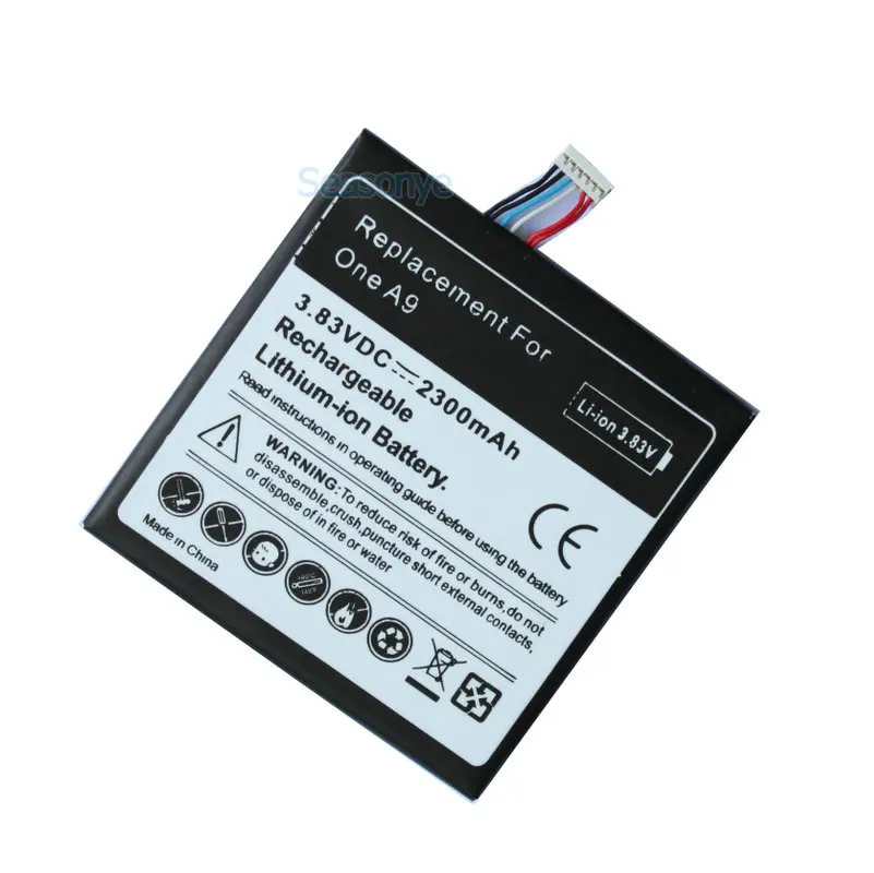 Seasonye 2300mAh B2PQ9100 3.83VDC сменный литий полимерный аккумулятор для HTC One A9 A9U A9T A9W A9D + код