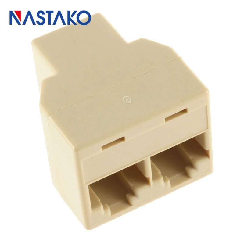 5 шт. CAT5 Cat5e RJ45 Сплиттер разъем Cat5 кабель сплиттер адаптер 8Pin сетевой модульный