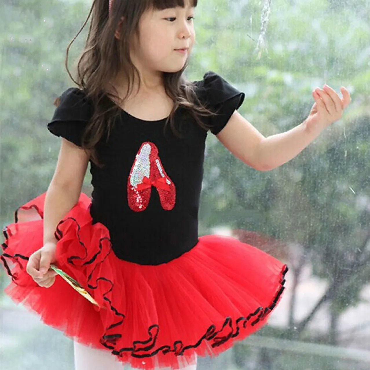 Новинка детская одежда для маленьких девочек 2 цвета Многослойная юбка-пачка с