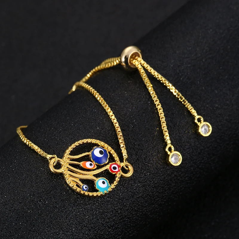 Женский ретро-браслет в богемном стиле яркий браслет от сглаза женский ювелирные