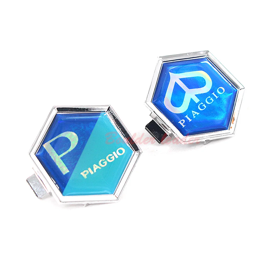 Оригинальная шестиугольная Модель 3d пластиковый центральный логотип для Vespa LT LX