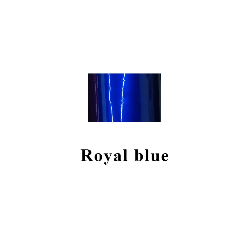 Royal blue 1 рулон Фольга для ногтей Переводные обертывания металлические цветные наклейки-лак для ногтей 120x0,04 м блестящее звездное небо бумажное украшение для маникюра «сделай сам» советы - Цвет: Royal blue
